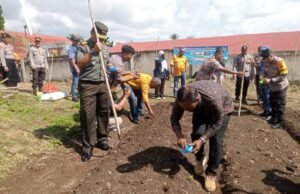Dandim 0112/Sabang Hadiri Launching Penanaman Serentak Program Pekarangan Bergizi Polda Aceh Tahun 2025