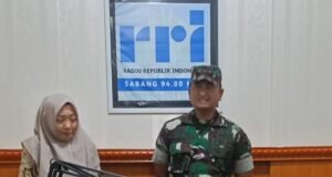 Dandim 0112/Sabang Kunjungi RRI Sabang, Perkuat Sinergi Media dan TNI