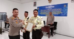 Polres Sabang Peringati HUT Satpam Ke-44 Tahun 2024