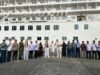 Dandim 0112/Sabang Turut Serta dalam Penyambutan Kedatangan Kapal Pesiar MS. Crystal Symphony di Kota Sabang