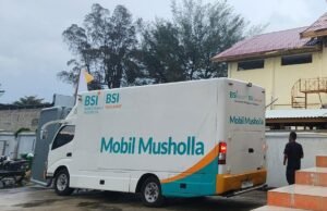 Panpel Persiraja Siapkan Mobil Mushola BSI saat Laga Home