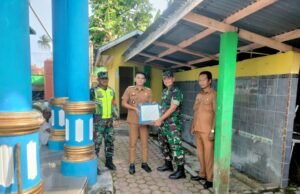 Dandim 0112/Sabang Serahkan Bantuan Keramik Dari Pangdam IM, Untuk Meunasah At-Taubah Gampong Krueng Raya