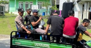 Babinsa Koramil 01)Sukajaya Bersama Bhabinkamtibmas Dampingi Pj. Keuchik Berikan Himbauan Penertiban Hewan Ternak di Gampong Anoi Itam