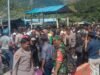 Untuk Keamanan dan Kelancaran, Babinsa Koramil 01/Sukajaya Monitoring Arus Penumpang di Pelabuhan Penyebrangan Balohan