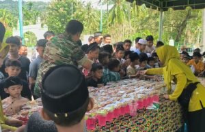 Kodim 0112/Sabang Gelar Kegiatan Sedekah Jumat di Masjid Gampong Balohan