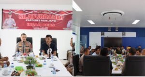 Polres Pijay Gelar Silaturrahmi dan Jumat Curhat dengan Awak Media