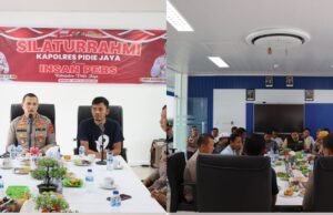 Polres Pijay Gelar Silaturrahmi dan Jumat Curhat dengan Awak Media