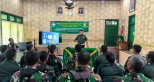 Personel Kodim 0112/Sabang Menerima Sosialisasi Operasi Gaktip dan Operasi Yustisi T.A 2025 Serta Sosialisasi Safety Driving dan Safety Riding T.A 2025 dari Subdenpom IM/2-1 Sabang