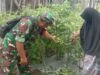 Babinsa Koramil 01/Sukajaya Dampingi Ibu PKK Kelola Kebun Sayur di Posyandu Cendrawasih
