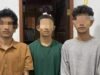 Tim Gabungan Polda Aceh Polres Sabang Dan Polsek Sukakarya Berhasil Tangkap Tiga Pelaku Pencurian Kabel Milik BPKS Sabang