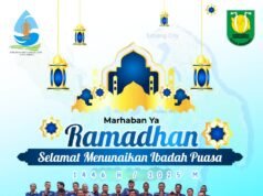 PERUMDA TIRTA ANEUK LAOT KOTA SABANG MENGUCAPKAN SELAMAT MENUNAIKAN IBADAH PUASA 1446 H/2025 M