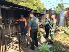 Babinsa Koramil 02/Sukakarya Dampingi Dandim Kunjungi Peternakan Ayam Petelur Warga di Gampong Kuta Barat