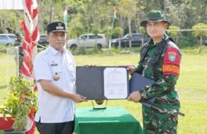 Ini Harapan PJ Walikota Sabang Dalam Sambutan Acara TMMD ke 123 tahun 2025 Di Gampong Jaboi