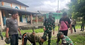 Satgas TMMD ke-123 Kodim 0112/Sabang Tanam 200 Pohon untuk Pelestarian Lingkungan