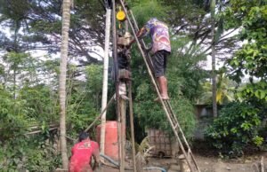 Proses Pembuatan Sumur Bor TMMD Kodim 0112/Sabang Terus Dikerjakan