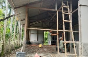 Memasuki Pekan Kedua Pelaksanaan TMMD Ke 123, Personel Satgas Terus Kejar Target Pengerjaan RTLH Di Gampong Jaboi
