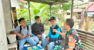 Babinsa Koramil 02/Sukakarya Ajak Siswa Untuk Mengikuti Seleksi Penerimaan TNI AD