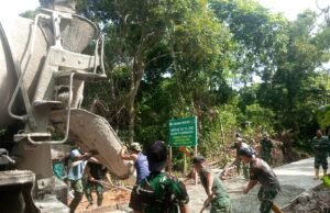 Hari ke-16, Kegiatan TMMD ke-123 Kodim 0112/Sabang Semakin Menunjukkan Hasil Signifikan