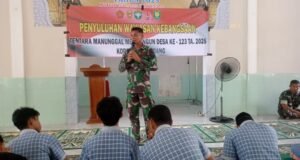 Kodim 0112/Sabang Gelar Penyuluhan Wawasan Kebangsaan dalam TMMD ke-123