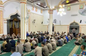 Dalam Suasana Ramadhan 1446 Hijriah Polres Sabang Gelar Pembinaan Rohani Dan Mental (Binrohtal) Kepada Anggota