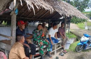 Babinsa Koramil 01/Sukajaya Jalin Silaturahmi dengan Warga Jurong Pasi, Keuneukai