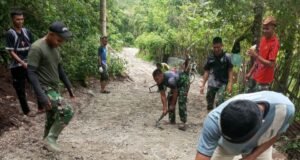 Memasuki Minggu Terakhir, Pengerjaan Peningkatan Kualitas Jalan di Gampong Jaboi Terus Dipacu