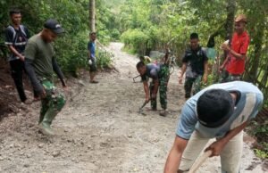 Memasuki Minggu Terakhir, Pengerjaan Peningkatan Kualitas Jalan di Gampong Jaboi Terus Dipacu