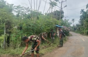Kejar Target Penyelesaian, Satgas TMMD ke-123 Terus Kebut Pengerjaan Pemasangan Instalasi Pipa Air Bersih di Gampong Jaboi
