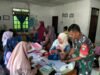 Babinsa Koramil 01/Sukajaya Dampingi Kegiatan Posyandu Balita di Gampong Cot Abeuk