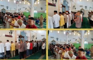 Polres Sabang Laksanakan Shalat Ghaib untuk Personel Polsek Way Kanan yang Gugur dalam Tugas