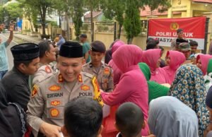 ” Semangat Kebersamaan, ” Kapolres Sabang dan Dandim 0112/Sabang Berbagi Takjil Pada Penghujung Ramadhan