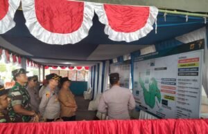 Dandim 0112/Sabang Bersama Forkopimda Laksanakan Pengecekan Pos Terpadu Pengamanan Lebaran di Pelabuhan Penyeberangan Balohan