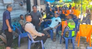 Babinsa Koramil 01 Sukajaya dan Bhabinkamtibmas Anjangsana ke Rumah Warga Binaan