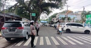 Terjunkan Personel untuk Pengamanan Shalat Idul Fitri 1446 H.