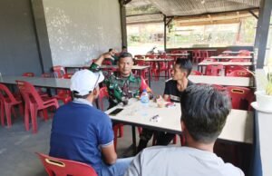 Babinsa 03 Gampong Paya Seunara Laksanakan Komsos dengan Warga Binaan