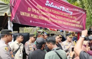 Dandim 0112/Sabang Bersama Pj. Wali Kota dan Kapolres Kunjungi Lokasi Pemungutan Suara Ulang (PSU) TPS 2 Cot Klah