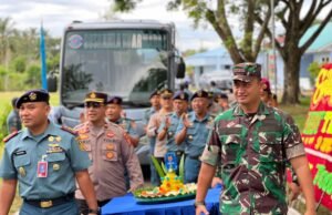 Sinergitas TNI-Polri dalam Memperingati HUT ke-79 TNI Angkatan Udara