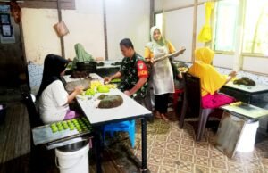 Dandim 0112/Sabang Kunjungi UMKM Kue Pia Cut Intan di Gampong Jaboi