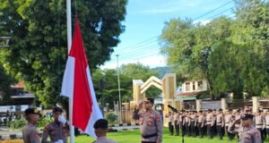 Peringati hari Kesadaran Nasional, Polres Sabang Gelar Upacara Secara Khidmat