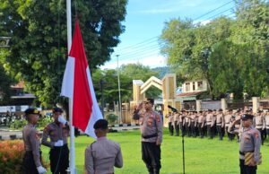 Peringati hari Kesadaran Nasional, Polres Sabang Gelar Upacara Secara Khidmat