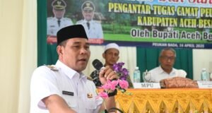 Bupati Syech Muharram “Perintahkan” Camat Peukan Bada Tertipkan Galian C Tanpa Izin