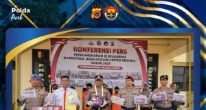 Sat Polres Langsa Berhasil Tangkap jaringan Narkoba Lintas Provinsi Aceh dan Sumatera Utara