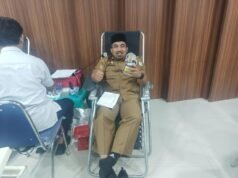 Kepala DPMPTSP Aceh Pimpin Donor untuk Penuhi Kebutuhan Darah Aceh