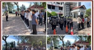 Polres Sabang Turunkan Puluhan Personel Amankan Rapat Pleno Penetapan Calon Walikota Dan Wakil Walikota Sabang Terpilih