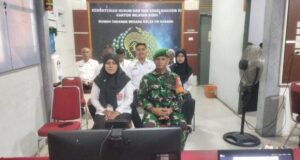 Babinsa Gampong Kuta Ateuh Hadiri Zoom Tasyakuran Hari Bakti Pemasyarakatan Bersama Rutan Kelas IIB Sabang