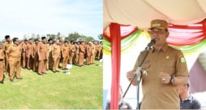 Pasca Lantik 10 Camat, Bupati Abes Syech Muharram Kumpulkan Seluruh Mukim dan Keuchik di JSC, “Ini Arahannya dalam Apel Tersebut”