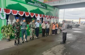 Babinsa Koramil 01 Sukajaya Ikut Serta Laksanakan Pengamanan Terpadu Lebaran