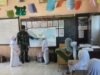 Babinsa Koramil 02/Sukakarya Berikan Wawasan Kebangsaan Kepada Siswa-Siswi Sekolah MIS BALOHAN-IEMEULE