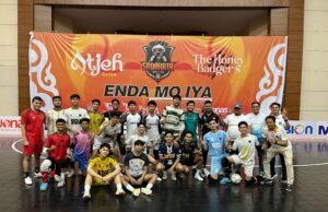 Pelatih Kiper Tim Nasional Futsal Indonesia Berikan Coaching Clinik