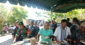 Babinsa Koramil 01/Sukajaya Hadiri Acara Kenduri Pernikahan Warga Binaan